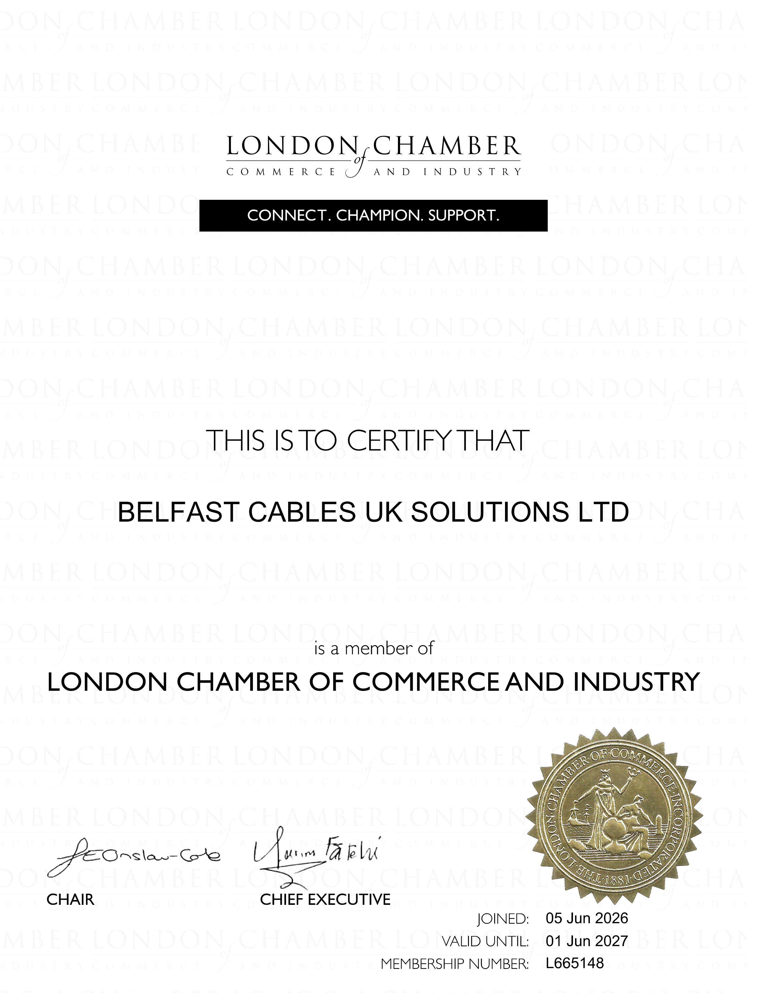 London Chamber of Commerce and Industry Certificate